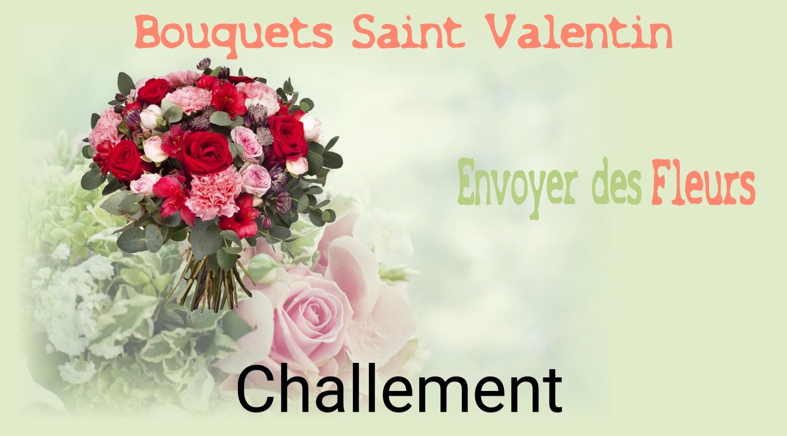 Roses de Saint-Valentin livrées à Challement